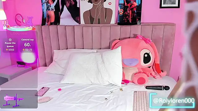 Snapshot of RolyLoren chatting on 11.16.25 RolyLoren online show from 11.16.25