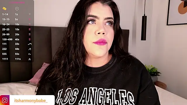 Harmonybabe  online show from 03.16.26