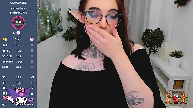 Snapshot of Dixi_Pixi_ chatting on 12.28.24 Dixi Pixi online show from 12.28.24