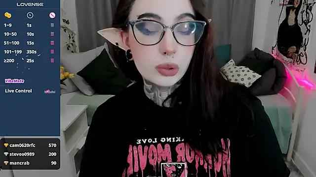 Snapshot of Dixi_Pixi_ chatting on 02.21.25 Dixi Pixi online show from 02.21.25