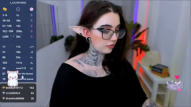 Snapshot of Dixi_Pixi_ chatting on 03.01.25 Dixi Pixi online show from 03.01.25