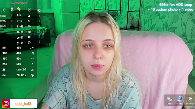 Alice Halle online show from 12.10.24