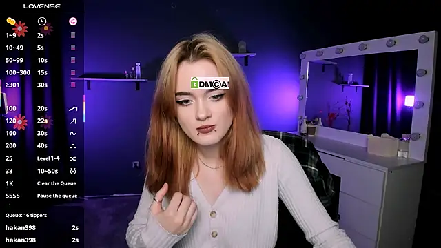 liana kisses online show from 03.16.25