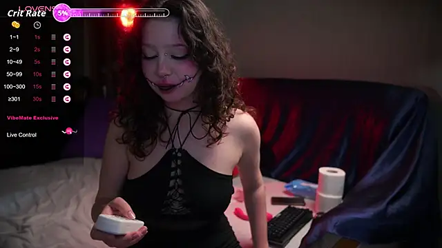 Snapshot of Megan___Cox chatting on 10.31.25 Megan Cox online show from 10.31.25