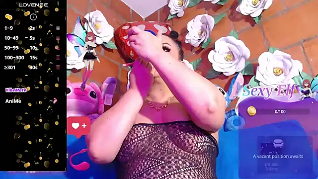 Snapshot of IngritBitch chatting on 01.21.25 IngritBitch online show from 01.21.25