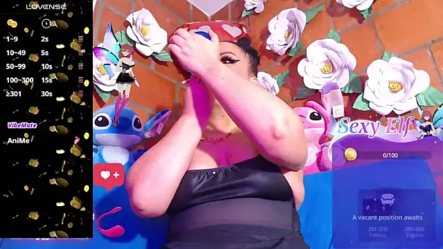 Snapshot of IngritBitch chatting on 02.03.25 IngritBitch online show from 02.03.25