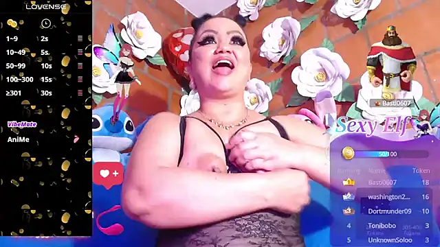 Snapshot of IngritBitch chatting on 02.07.25 IngritBitch online show from 02.07.25