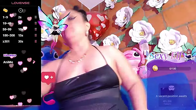 Snapshot of IngritBitch chatting on 02.15.25 IngritBitch online show from 02.15.25