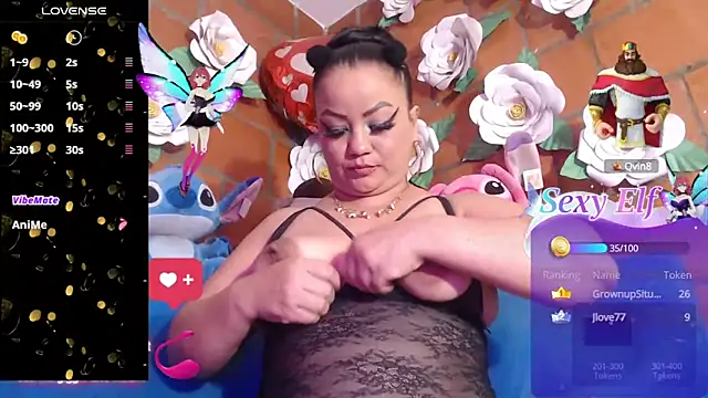 Snapshot of IngritBitch chatting on 03.02.25 IngritBitch online show from 03.02.25