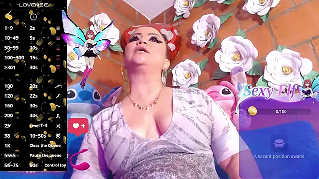 Snapshot of IngritBitch chatting on 03.03.25 IngritBitch online show from 03.03.25