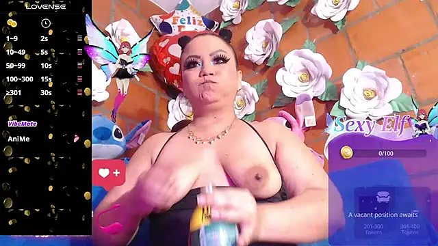 Snapshot of IngritBitch chatting on 03.15.25 IngritBitch online show from 03.15.25