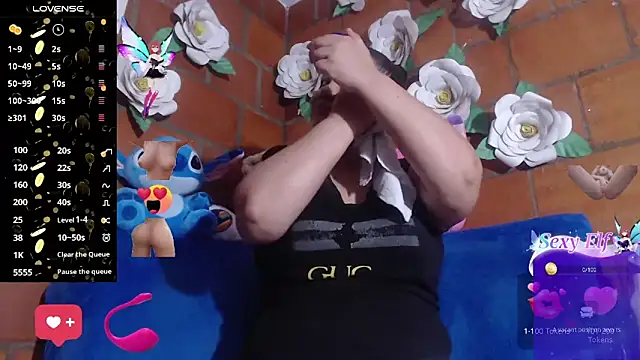 Snapshot of IngritBitch chatting on 02.25.26 IngritBitch online show from 02.25.26