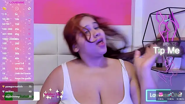 Snapshot of Alanna_hot3 chatting on 02.15.25 Alanna hot3 online show from 02.15.25