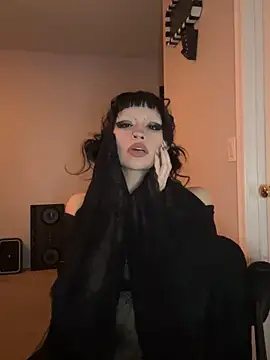 Snapshot of Gothbabbi chatting on 03.24.26 Gothbabbi online show from 03.24.26