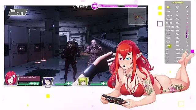 Snapshot of NikkoTyan chatting on 12.08.24 NikkoTyan online show from 12.08.24