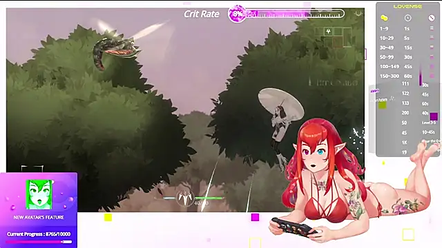 Snapshot of NikkoTyan chatting on 01.19.25 NikkoTyan online show from 01.19.25