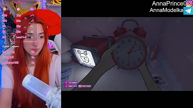 Anna Prince online show from 02.24.25