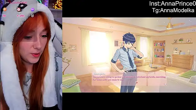 Anna Prince online show from 03.22.25