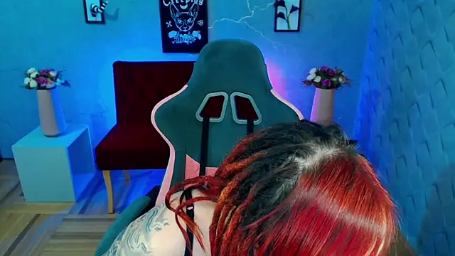 Snapshot of Miss-Tattoo chatting on 02.26.25 Miss-Tattoo online show from 02.26.25