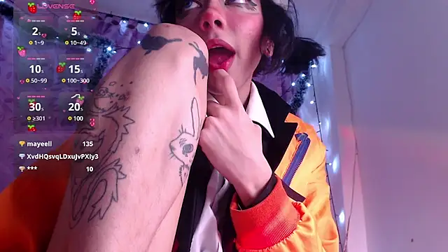 Snapshot of Alicedangerrr chatting on 01.22.25 Alicedangerrr online show from 01.22.25