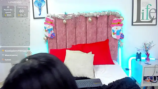 Snapshot of KathyShine chatting on 12.16.24 KathyShine online show from 12.16.24