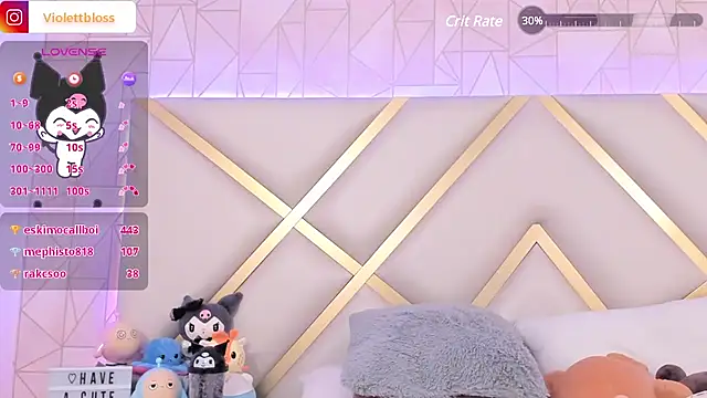 Snapshot of Violettbloss chatting on 02.06.25 Violettbloss online show from 02.06.25