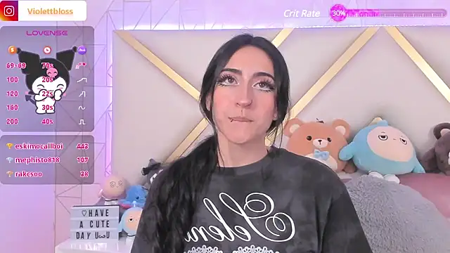 Snapshot of Violettbloss chatting on 02.06.25 Violettbloss online show from 02.06.25