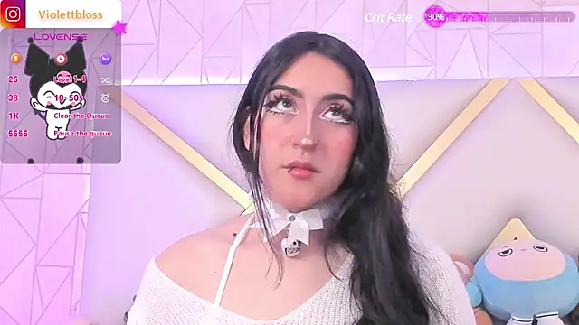 Snapshot of Violettbloss chatting on 03.06.25 Violettbloss online show from 03.06.25