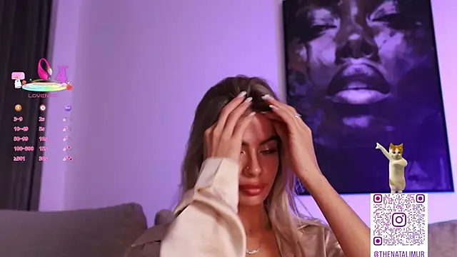 Snapshot of Natalimuur chatting on 10.09.25 Natalimuur online show from 10.09.25