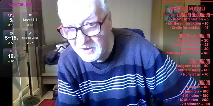 Sammy1660 online show from 04.08.26