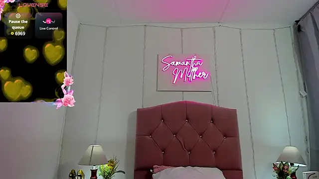 Samanthamillher10 online show from 01.20.25