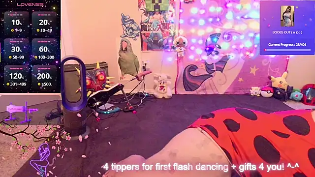 BabyZelda online show from 03.08.26