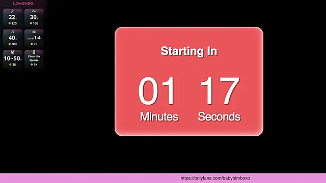 babybimbo online show from 02.20.26