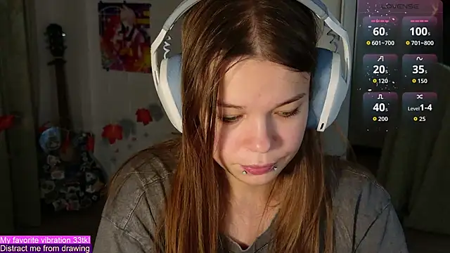 Snapshot of ValBae chatting on 10.26.25 ValBae online show from 10.26.25