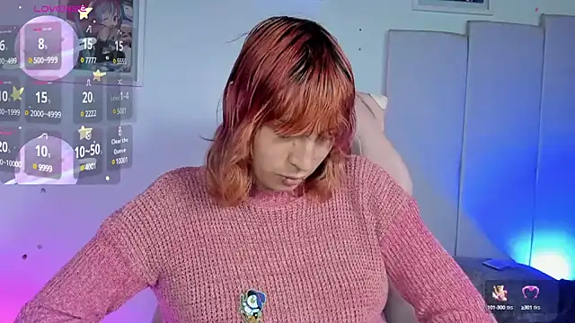 Snapshot of -kisa_ chatting on 01.18.25 -kisa online show from 01.18.25