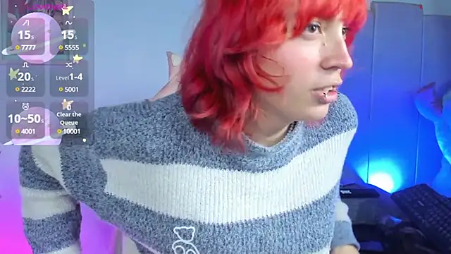 Snapshot of -kisa_ chatting on 01.19.25 -kisa online show from 01.19.25