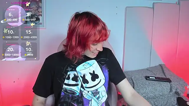 Snapshot of -kisa_ chatting on 01.21.25 -kisa online show from 01.21.25