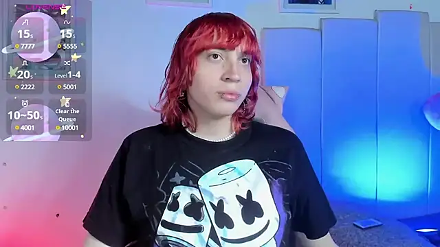 Snapshot of -kisa_ chatting on 01.22.25 -kisa online show from 01.22.25