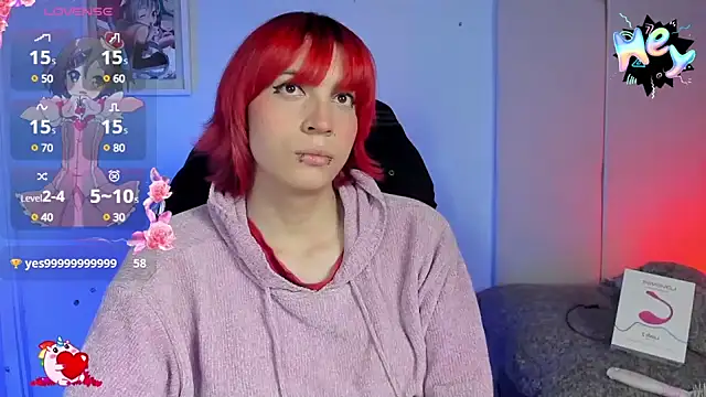 Snapshot of -kisa_ chatting on 01.28.25 -kisa online show from 01.28.25