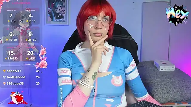 Snapshot of -kisa_ chatting on 01.29.25 -kisa online show from 01.29.25