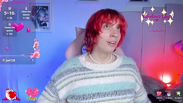 Snapshot of -kisa_ chatting on 02.12.25 -kisa online show from 02.12.25