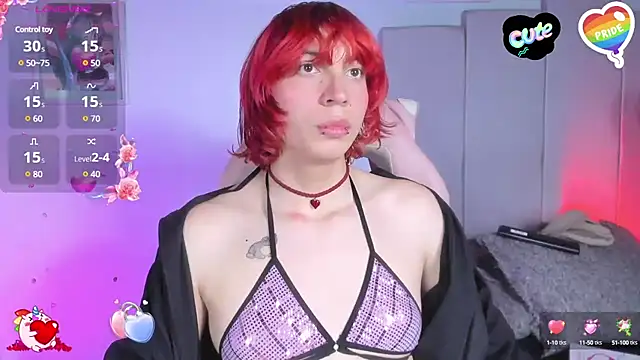 Snapshot of -kisa_ chatting on 02.18.25 -kisa online show from 02.18.25