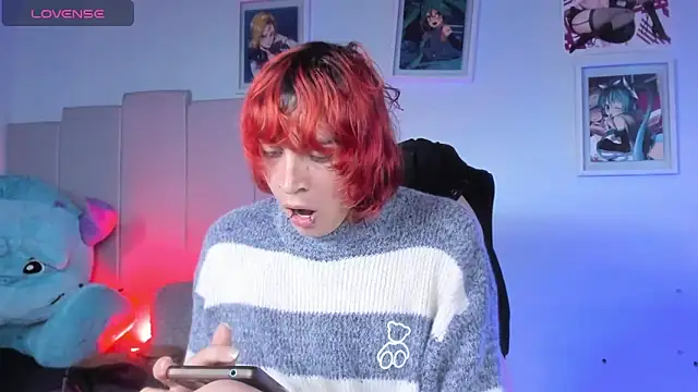 Snapshot of -kisa_ chatting on 02.28.25 -kisa online show from 02.28.25