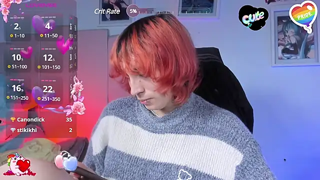 Snapshot of -kisa_ chatting on 03.06.25 -kisa online show from 03.06.25