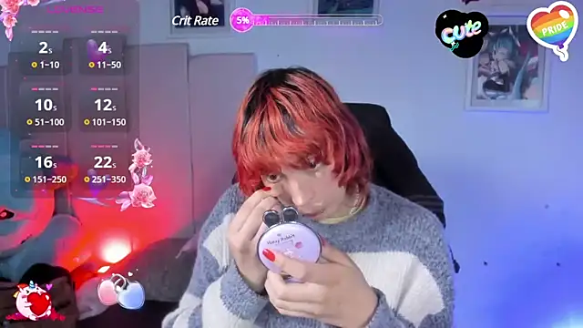 Snapshot of -kisa_ chatting on 03.09.25 -kisa online show from 03.09.25