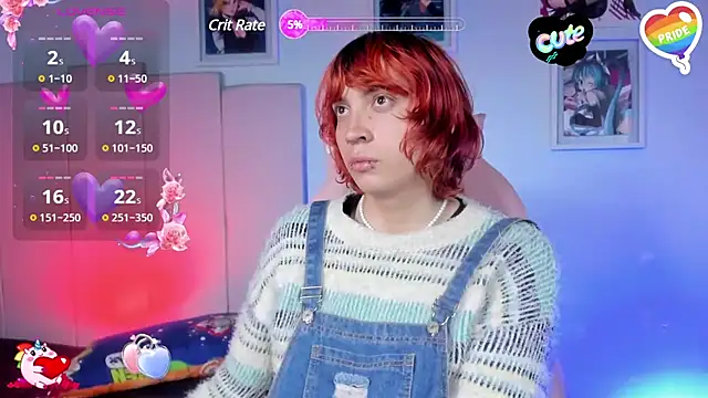 Snapshot of -kisa_ chatting on 03.14.25 -kisa online show from 03.14.25