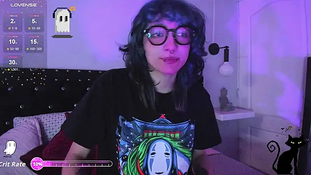 Snapshot of Ghosty_Doll chatting on 10.14.25 Ghosty Doll online show from 10.14.25