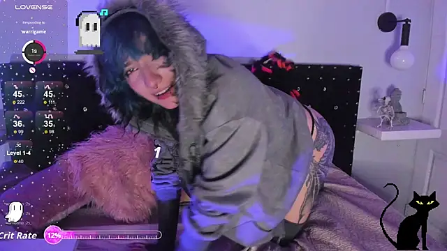 Snapshot of Ghosty_Doll chatting on 10.22.25 Ghosty Doll online show from 10.22.25