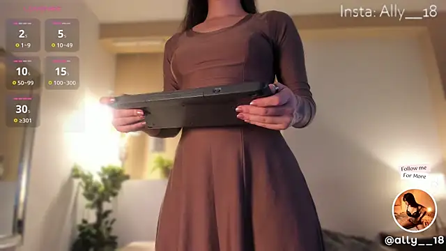 Snapshot of Ally_addams chatting on 02.11.25 Ally addams online show from 02.11.25