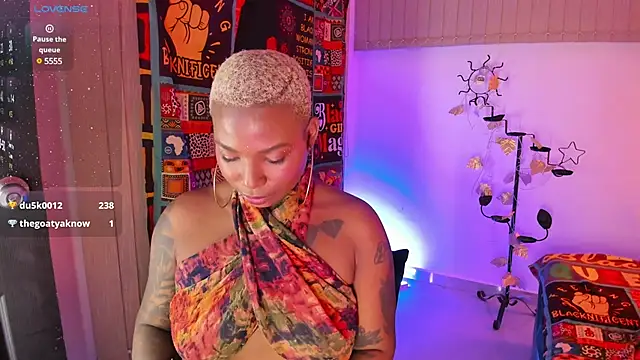 Snapshot of KenyaMystic chatting on 02.13.25 KenyaMystic online show from 02.13.25